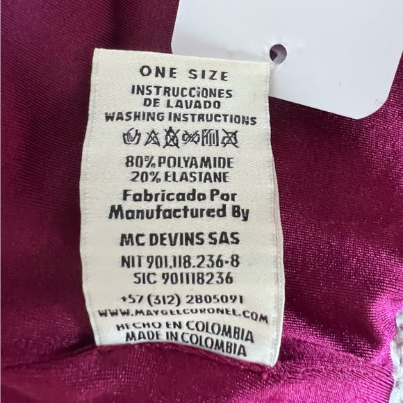 Maygel Coronel Ruffled Red Bikini Set - Picture 8 of 10